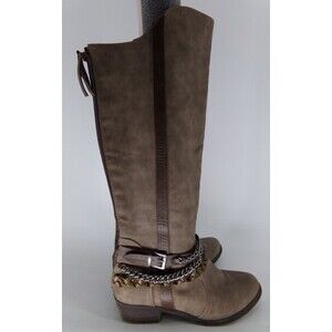 BKE Sole Womens Jakar Boots Brown Distress SM Boots Size 10M